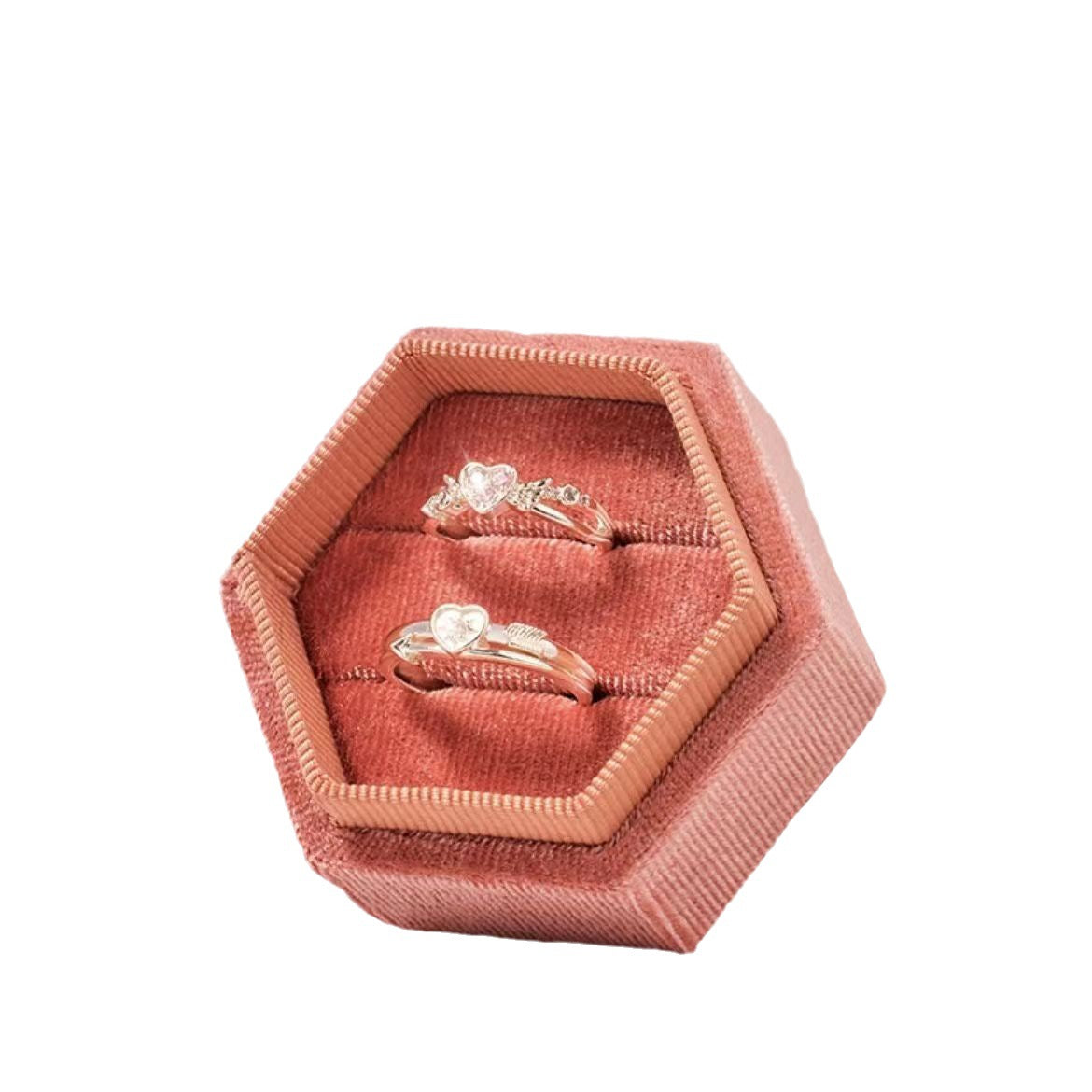 Heart Kiss Fingertip Open Adjustable Fashion Love Rings