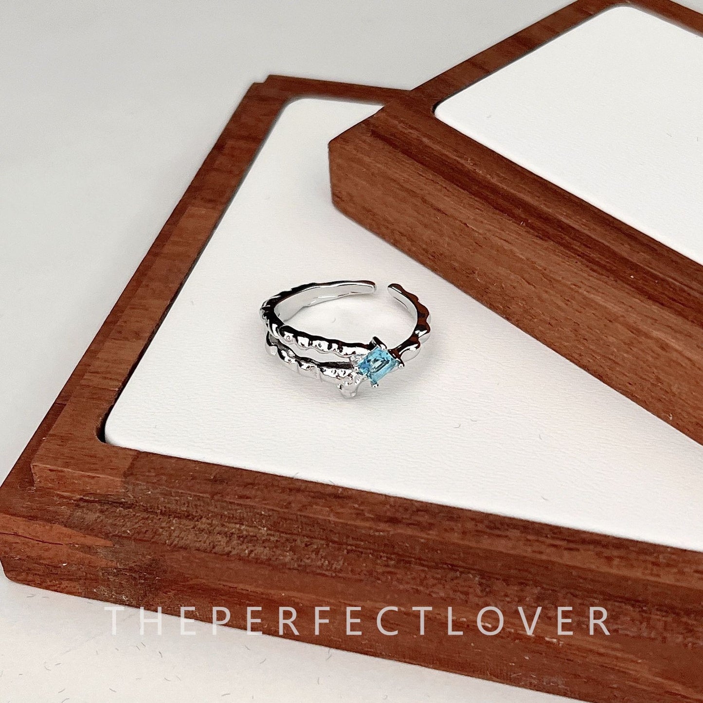 Style Geometric Heart Shape Opening Affordable Luxury Rings