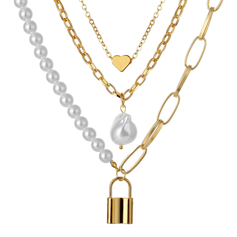 Lock Environmental Protection Color Retention Hollow Pendants