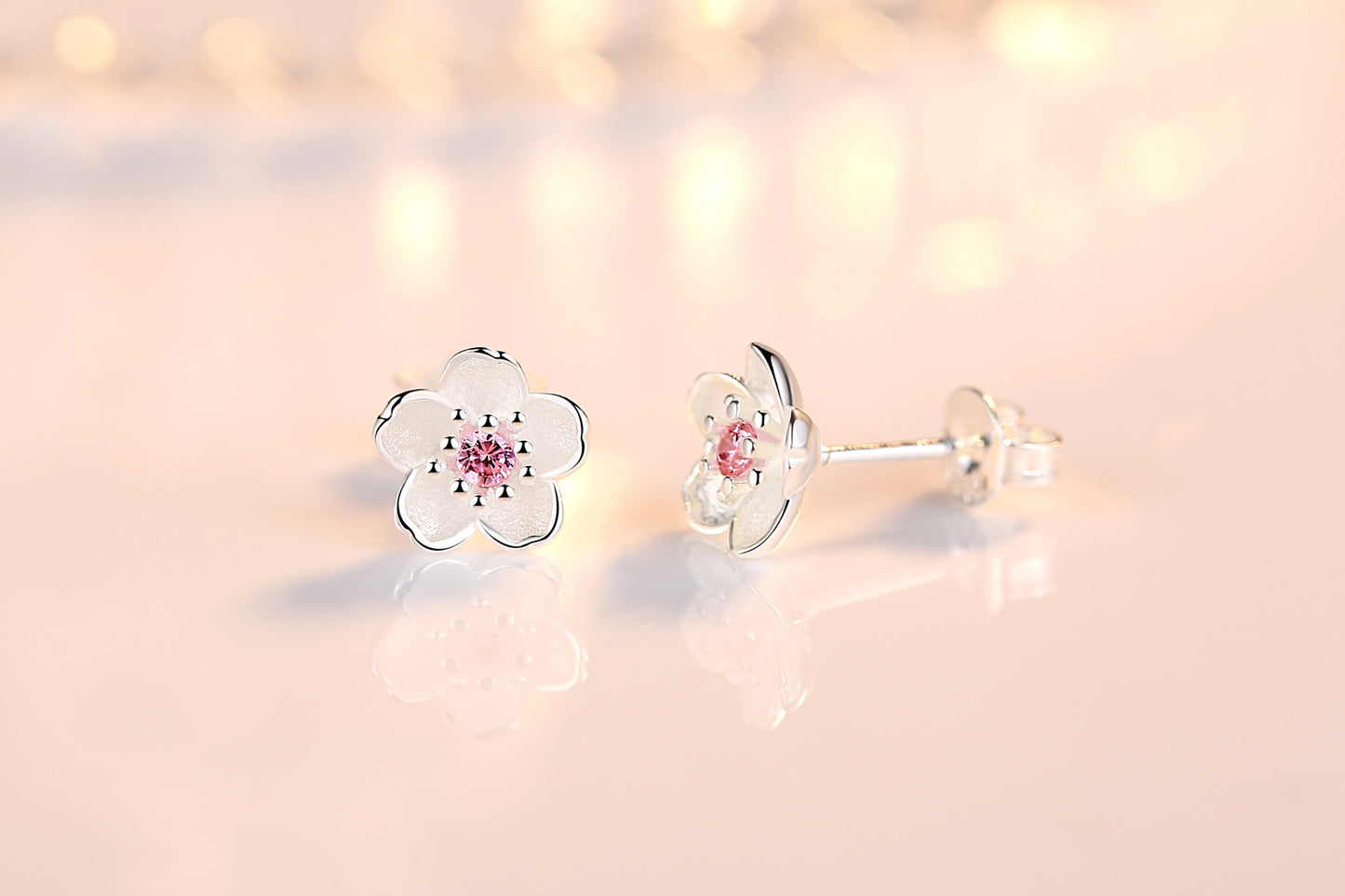 Women's Personalized Fashion Flower Romantic Fresh Big Cherry For Earrings
