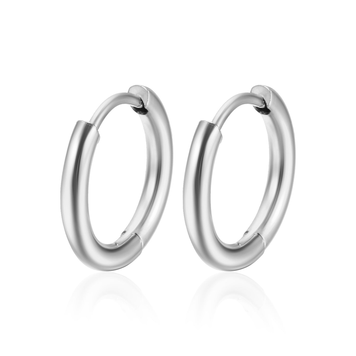 Steel Titanium Ear Clip Trendy Jewelry Earrings