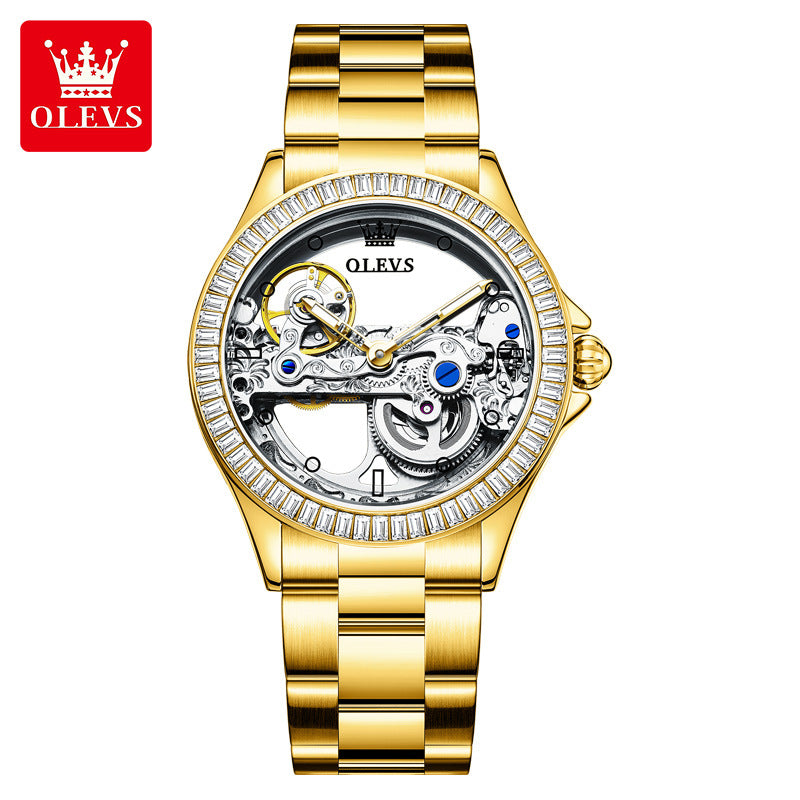 Women's Cool Watch Automatic Elegant Diamond Mechanical Watches