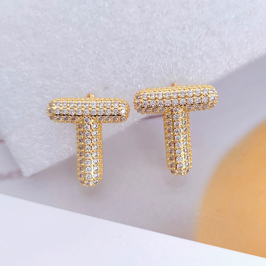 Fashion Balloon Bubble Cute Chubby English Earrings