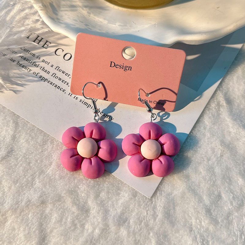 Fashion Design Candy Color Chain Female Dopamine Rings