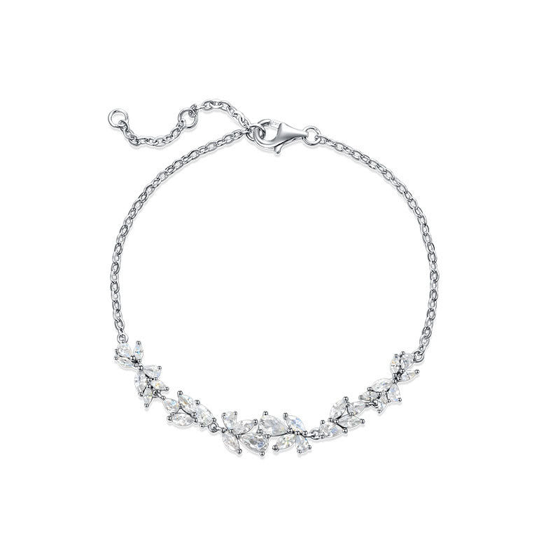 Chain Zircon Simple Niche Rhinestone Female Necklaces