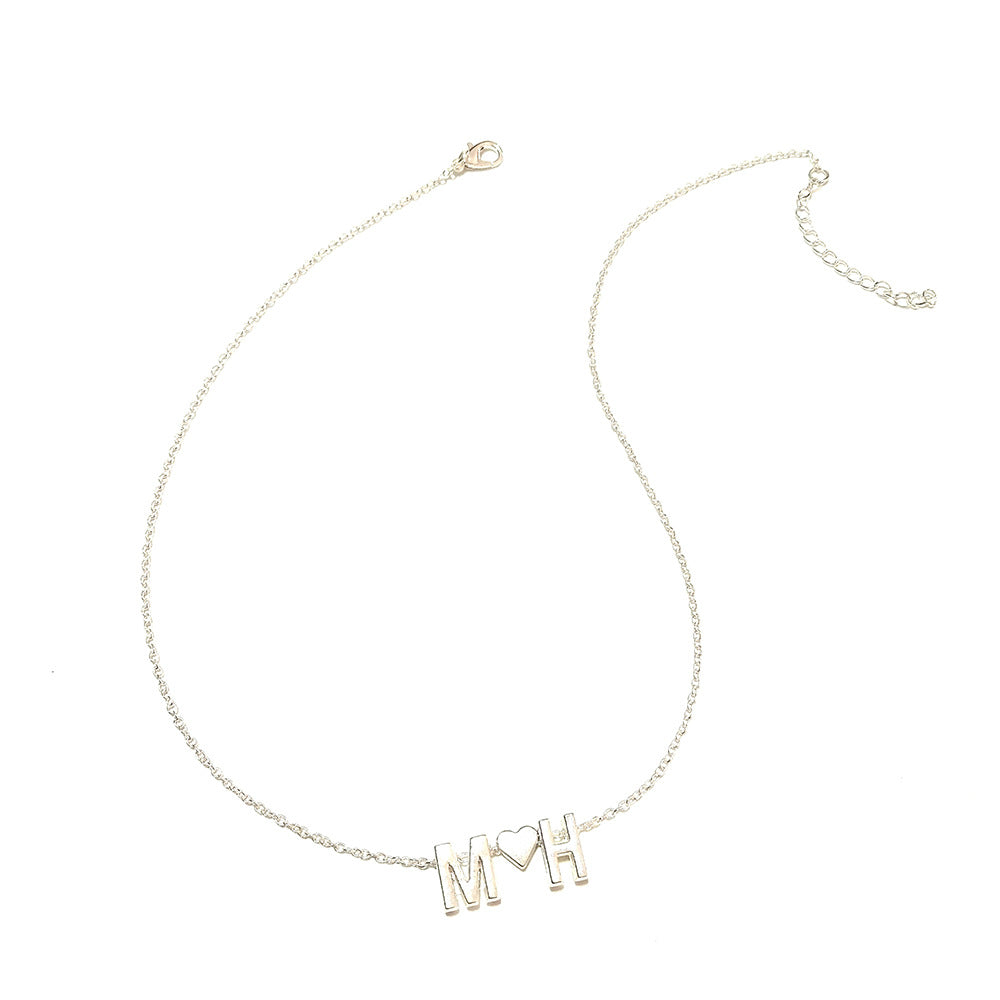 Fashion Love English Letter Simplicity Creative Necklaces