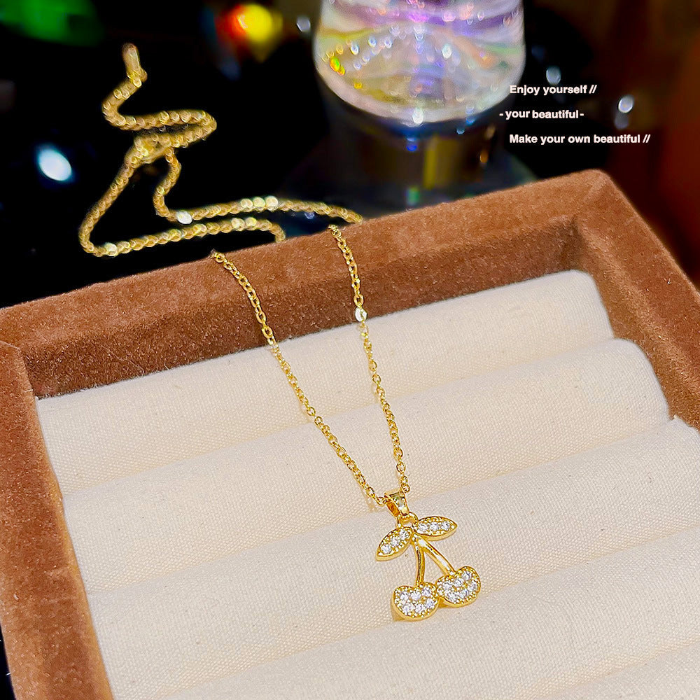 Women's Versatile High-grade Zircon Light Luxury Minority Necklaces