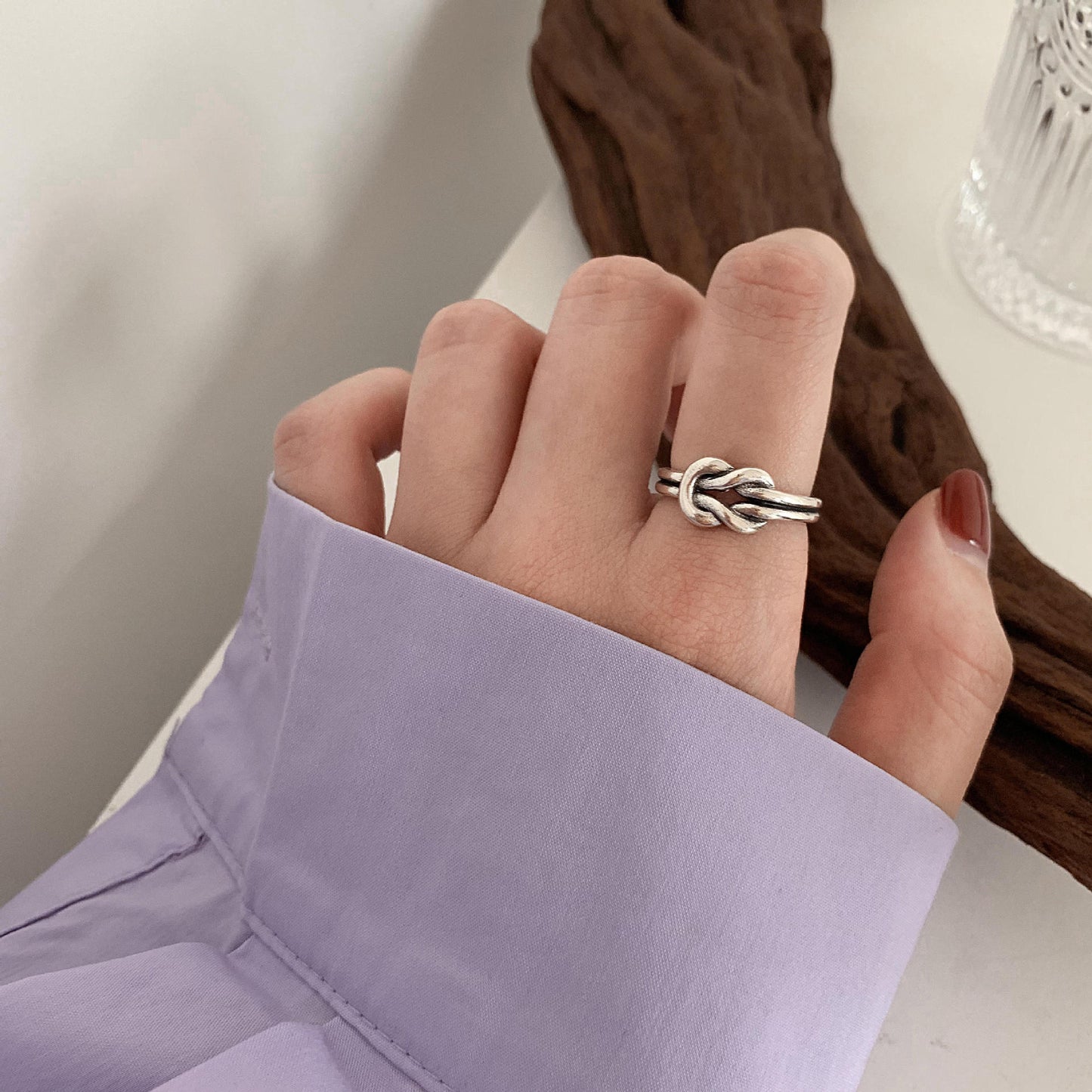Combination Index Finger Female Simple Stylish Personality Rings