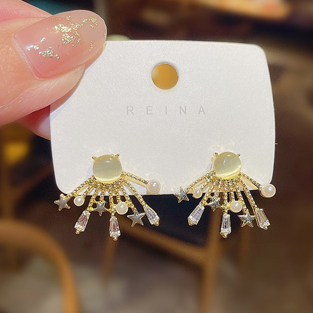Sier Bow Pearl Classic Style Alphabet Rings