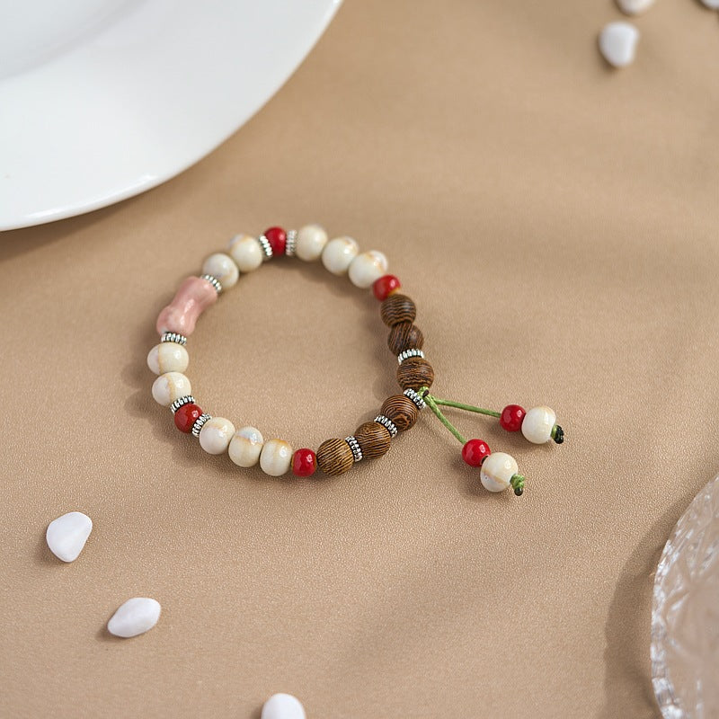 Women's Ceramic Niche High-grade National Style Chinese Bracelets