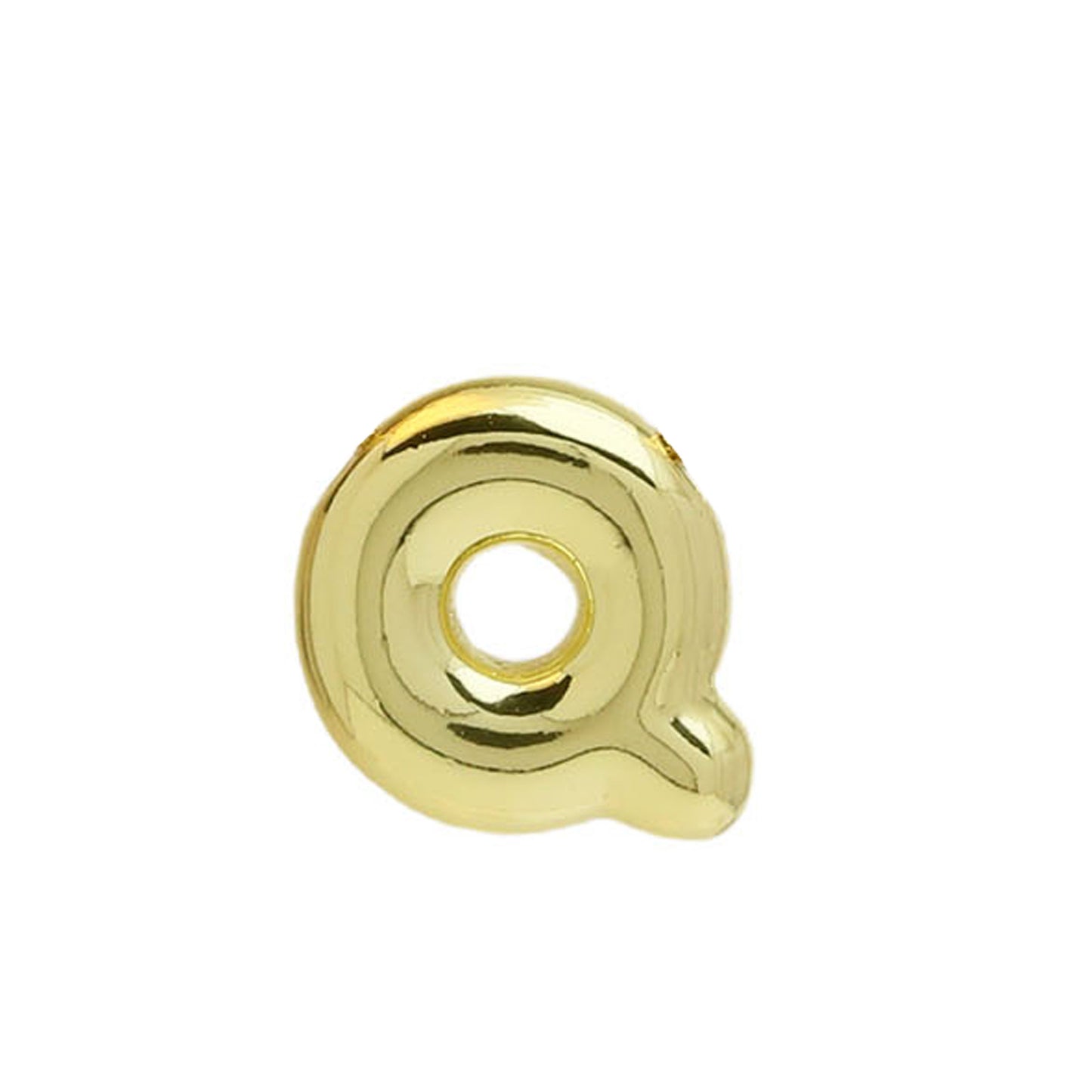Gold Copper Bubble Balloon English Name Pendants
