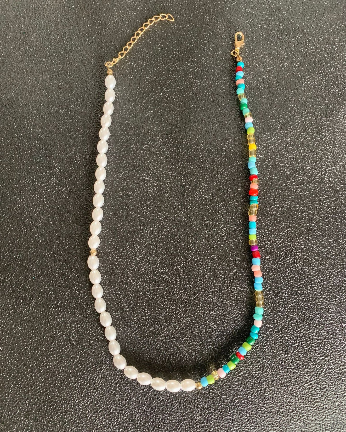 Bohemian Rainbow Handmade Fashion Color Bead Necklaces