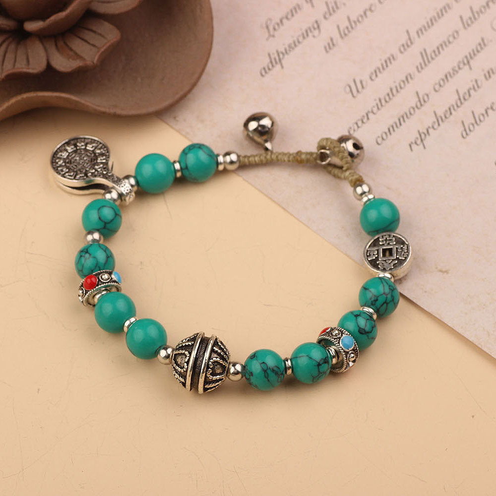 Women's & Men's Style Nepal Woven Design Vintage Jewelry Ethnic Carrying Bracelets
