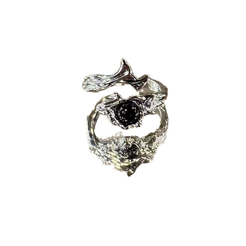 Women's & Men's Dark Style Thorn Design Texture Sense Rings