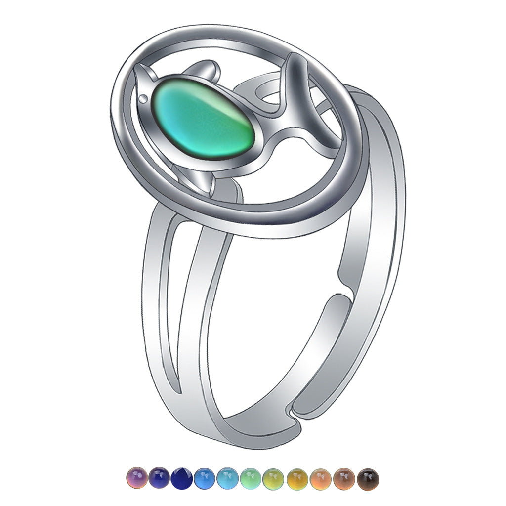 Women's Design Simple Princess Cartoon Cute Animal Rings