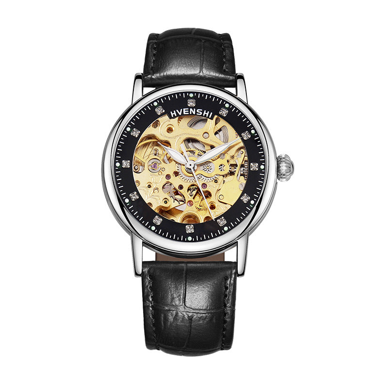Women's Watch Hollow Luminous Automatic Fashion Business Mechanical Watches