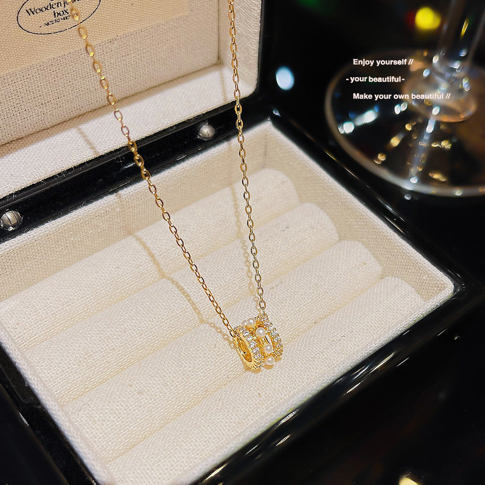 Women's Versatile High-grade Zircon Light Luxury Minority Necklaces
