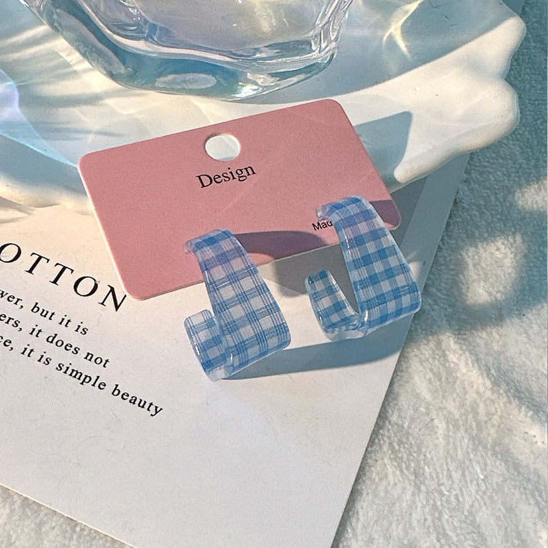 Fashion Design Candy Color Chain Female Dopamine Rings