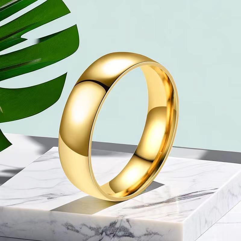 Steel Female Niche High-grade Light Luxury Rings