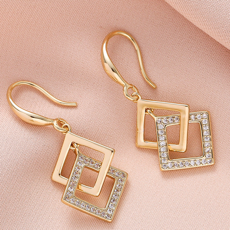 Niche Temperament High-grade Sier Needle Zircon Female Rings