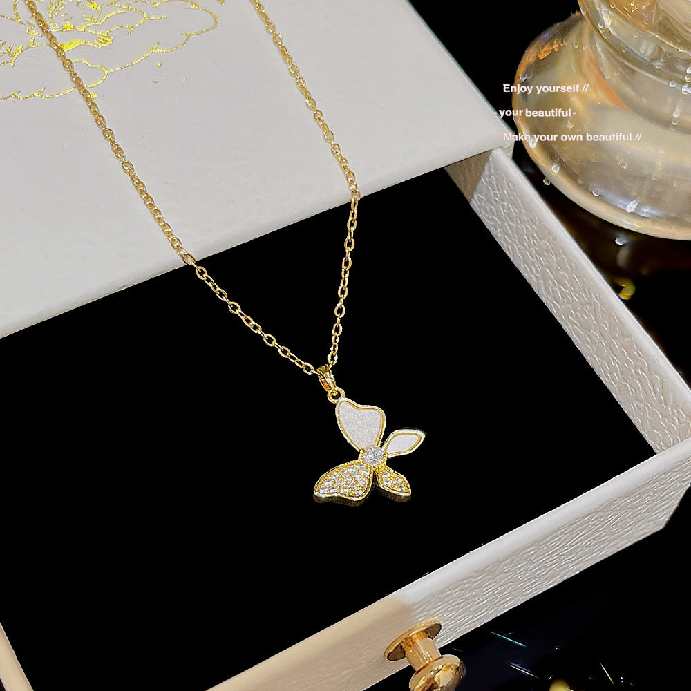 Women's Versatile High-grade Zircon Light Luxury Minority Necklaces