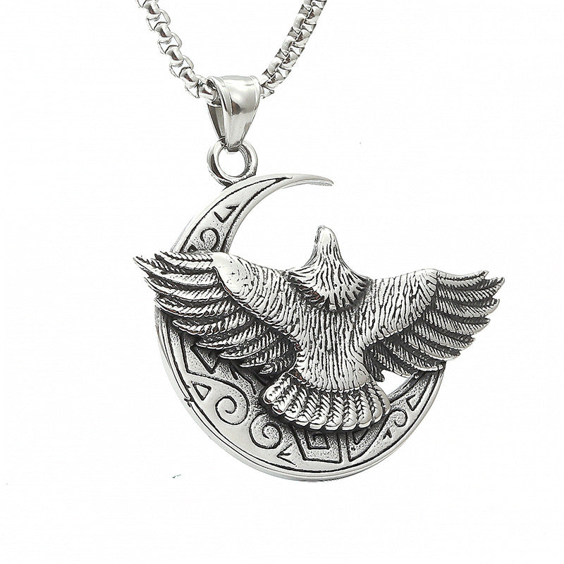 Men's Ornament Titanium Steel Motorcycle Trendy Vintage Necklaces