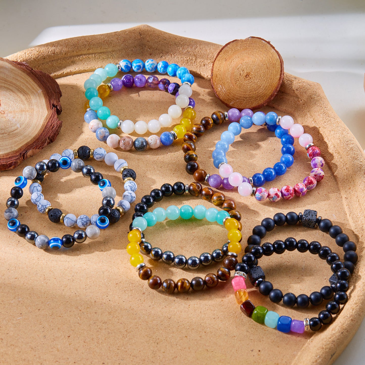 Natural Stone Implied Creative Tiger Eye Bracelets
