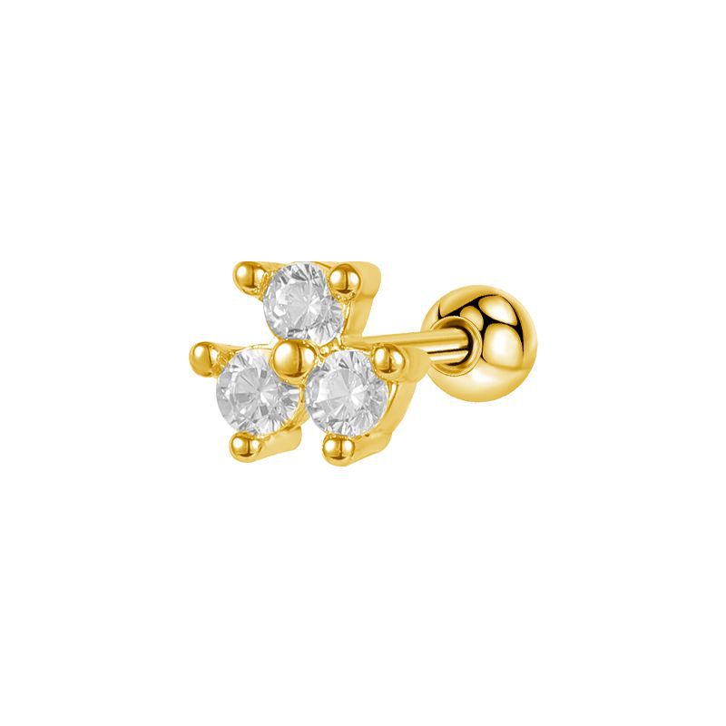 Women's Copper Head Diamond Elegant Stainless Steel Rings
