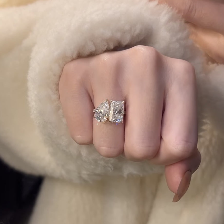 Women's & Men's Couple Cold Style Niche Personality Fashion Rings