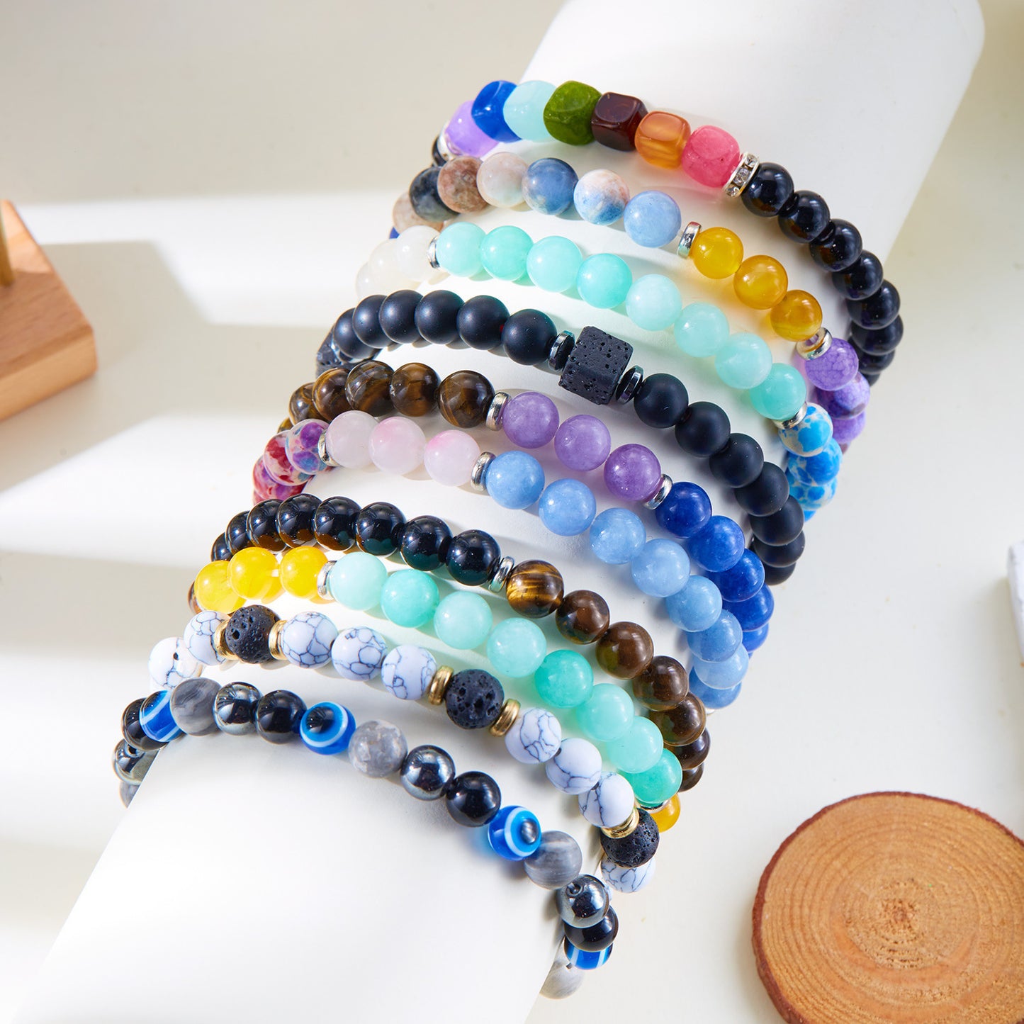 Natural Stone Implied Creative Tiger Eye Bracelets