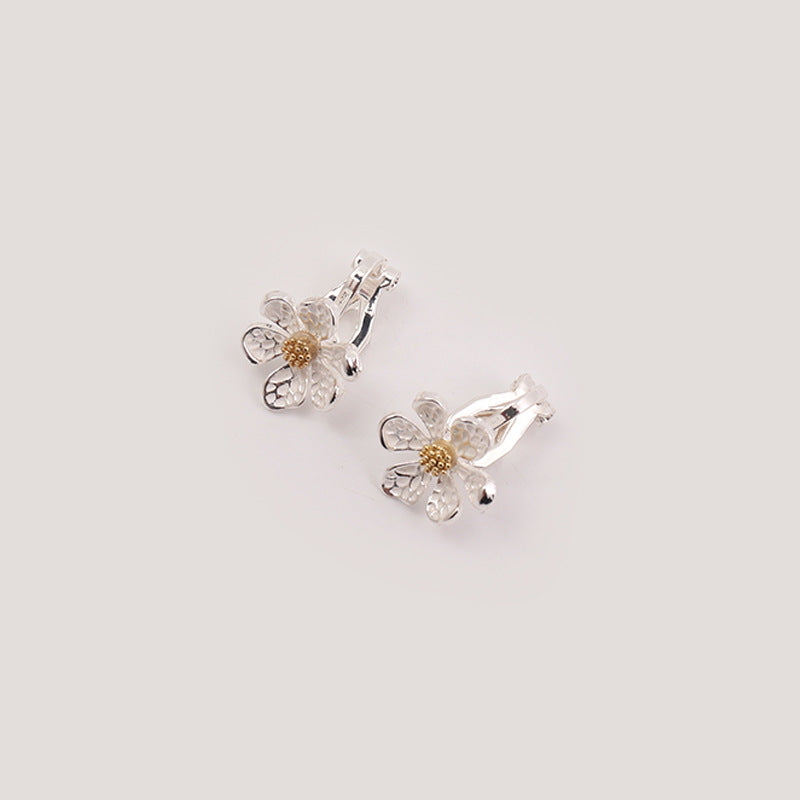 Light Luxury Mosquito Coil Ear Clip Earrings