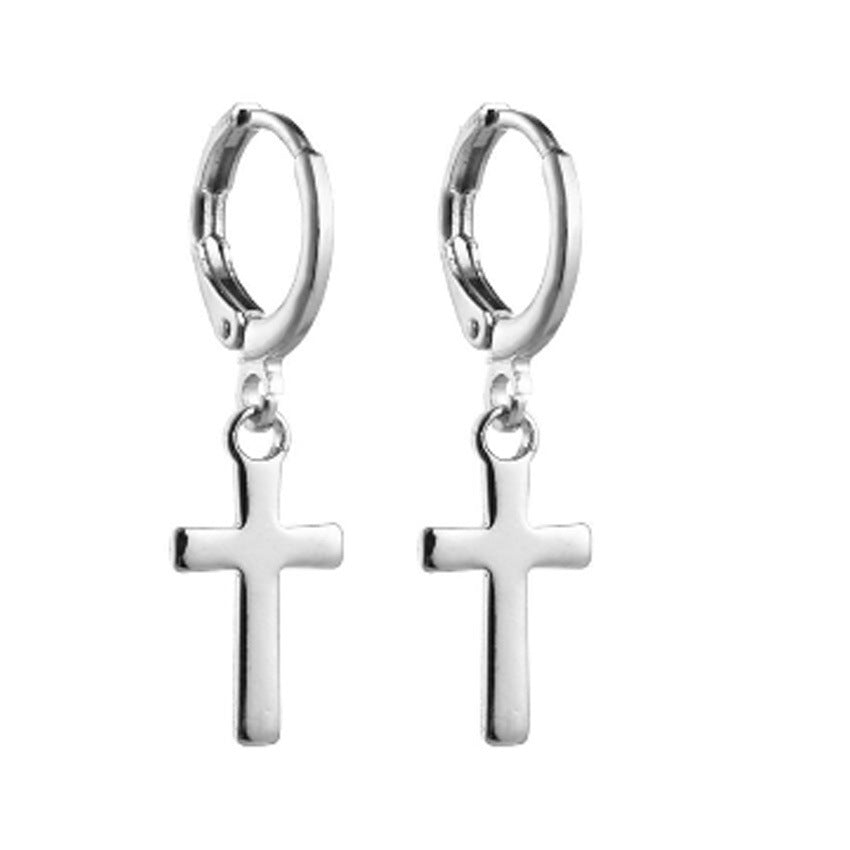 Women's Pearl Zircon Temperament Geometric Pieces Suit Earrings