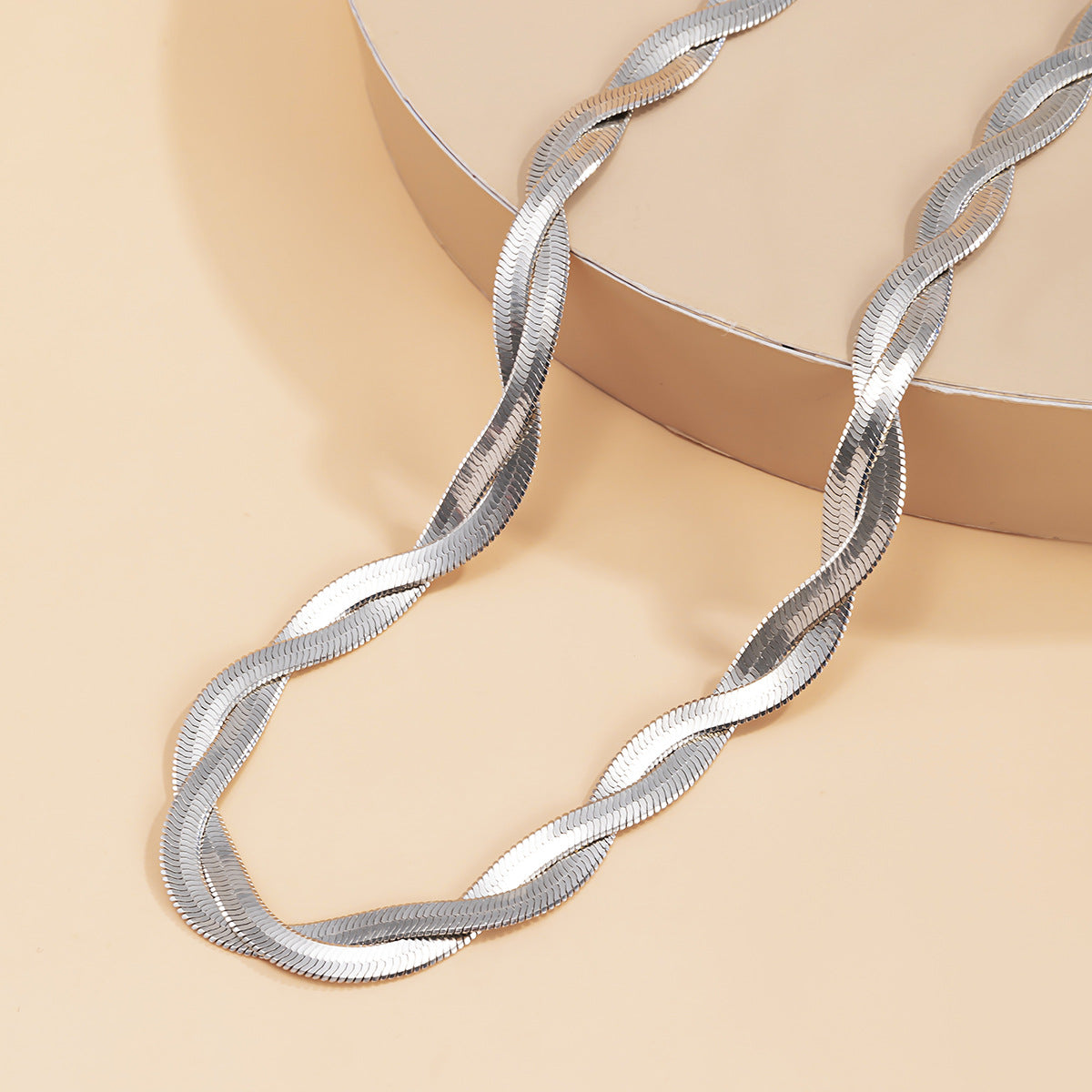 Snake Bones Chain Single Layer Clavicle Necklaces