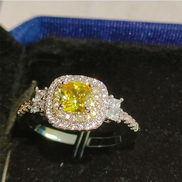 Ornament Over Diamond Fashion Trend Change Rings