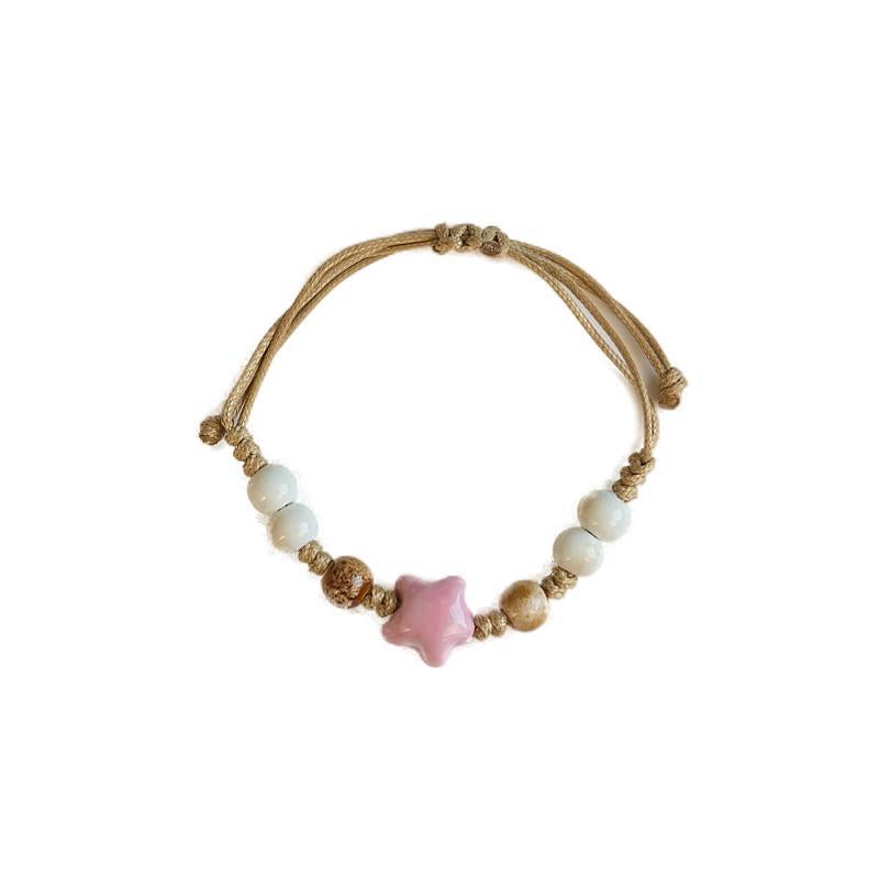 Women's Ceramic For High-grade Textured Stall Jewelry Bracelets