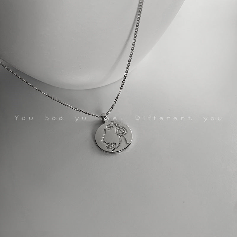 Women's Minority Fashionable Long Sweater Chain Advanced Necklaces
