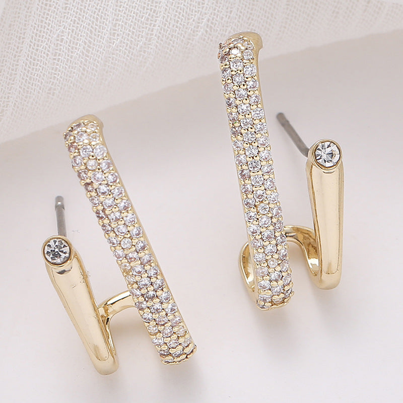 Niche Temperament High-grade Sier Needle Zircon Female Rings