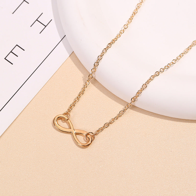 Attractive Letter Fashion Short Simple Ornament Necklaces