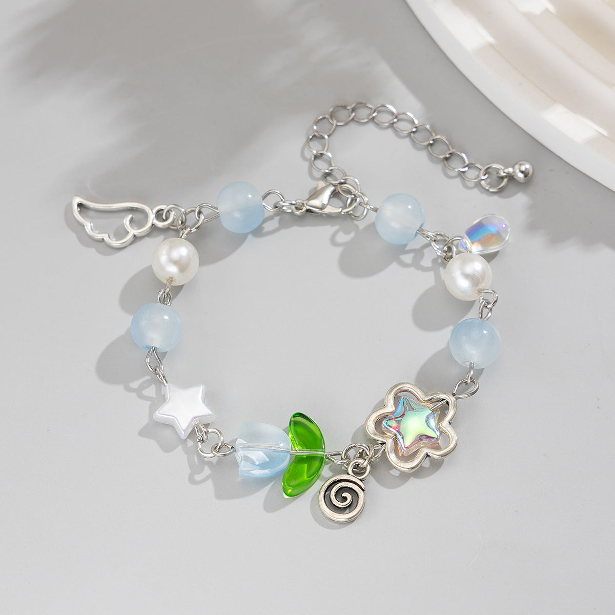 Sweet Style Bow Strawberry Simple Imitation Pearl Necklaces