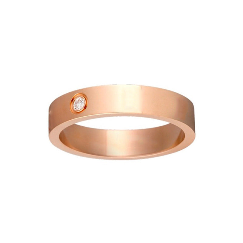 Ka Super High Version Couple Thick Electroplated Rings