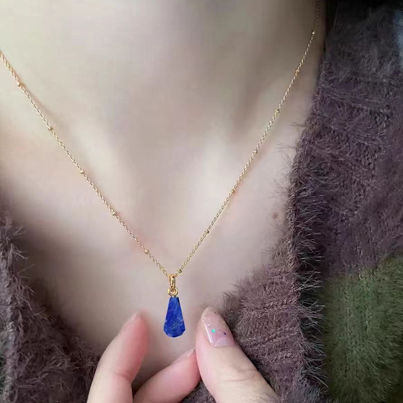 Women's Colorful Beaded Ancient High Sense Twin Necklaces
