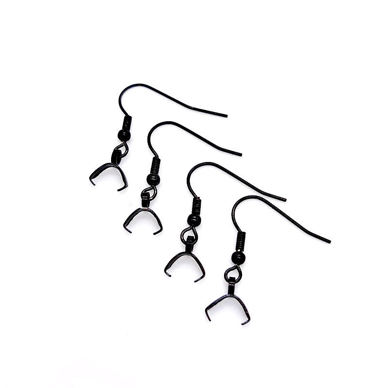 With Fork Oval Buckle Ornament Accessories Jewelry Crystal Pendants