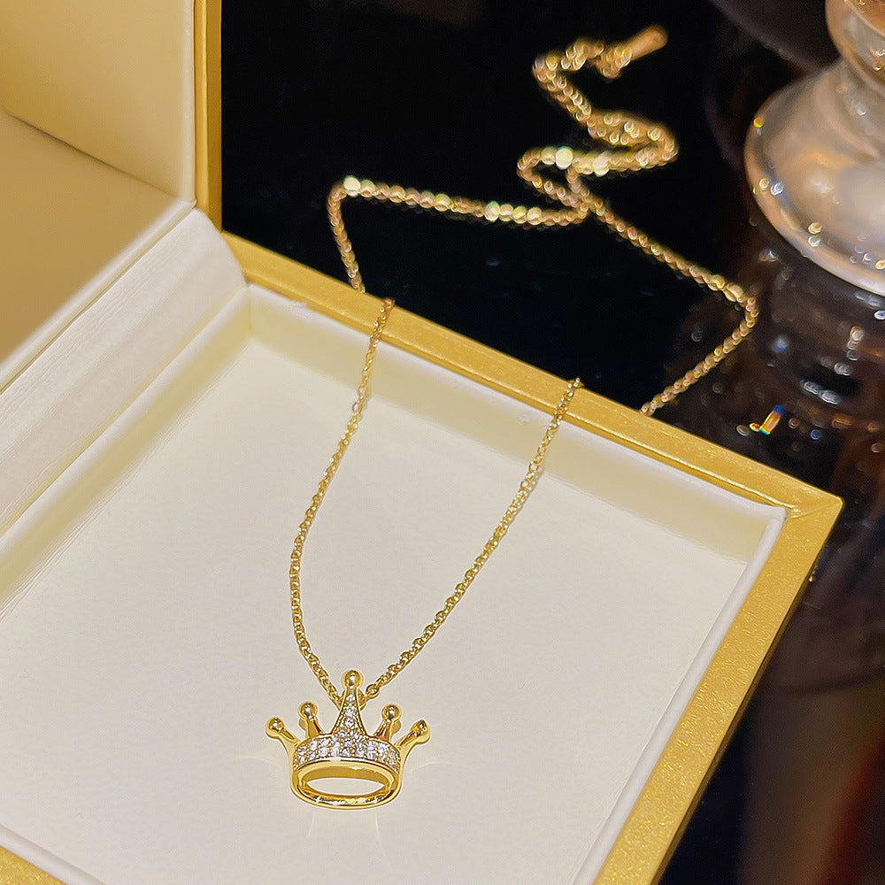 Women's Versatile High-grade Zircon Light Luxury Minority Necklaces