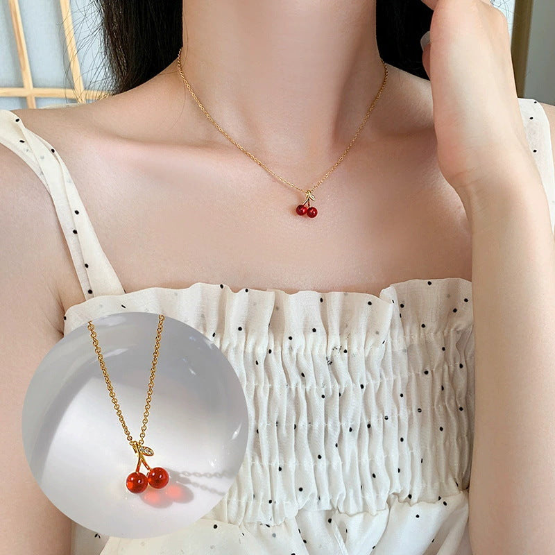 Women's Green Red Gold For Trendy Personalized Necklaces