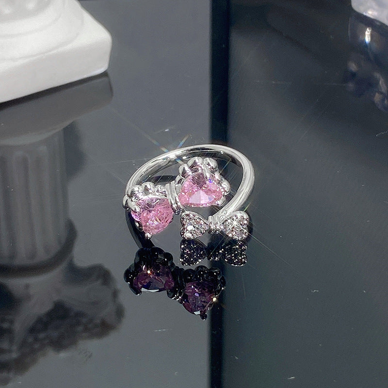 Niche Design Open Fashion Personalized Opening Adjustable Rings