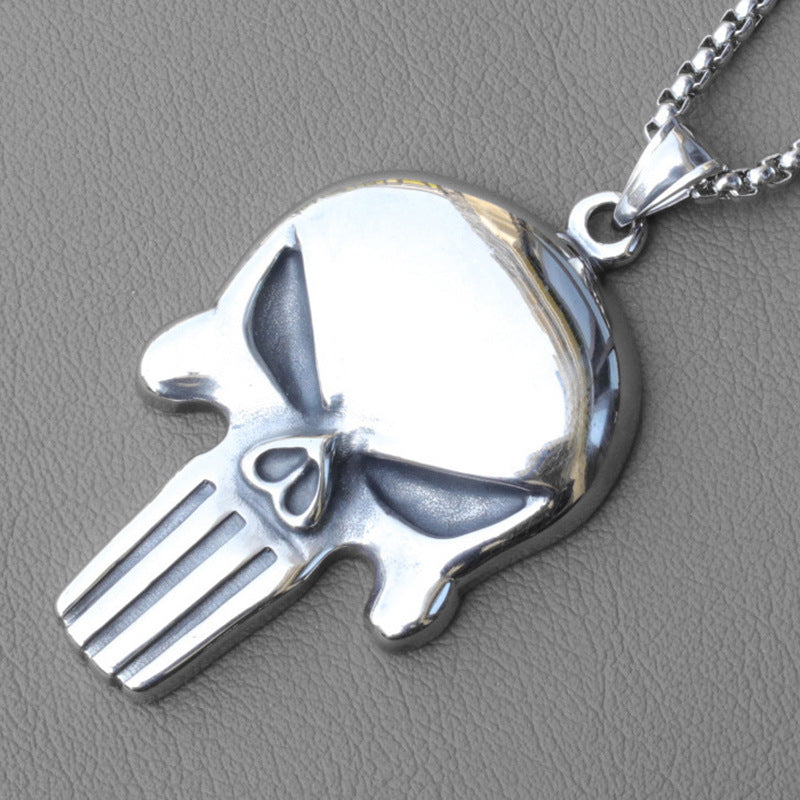 Men's Ornament Titanium Steel Motorcycle Trendy Vintage Necklaces