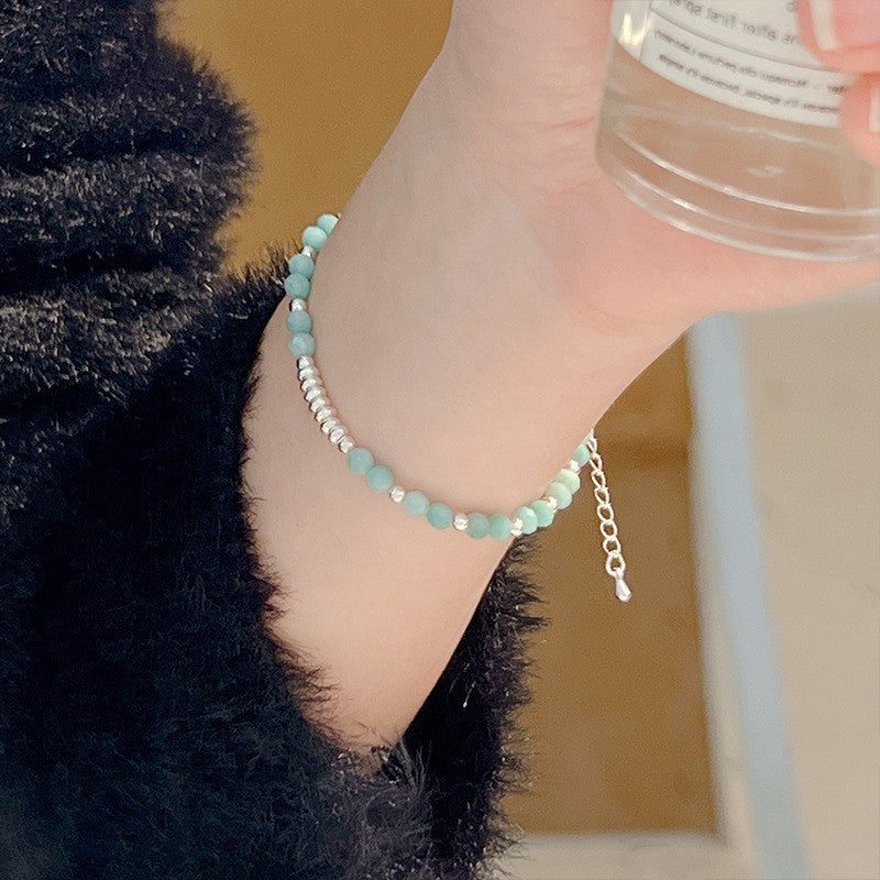 Twin Pearl Light Luxury Minority Exquisite Elastic Bracelets