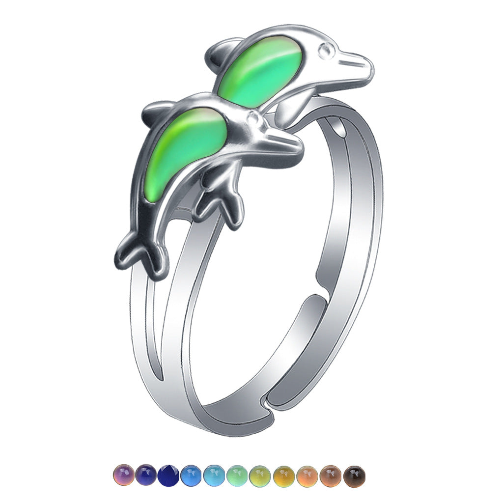 Women's Design Simple Princess Cartoon Cute Animal Rings