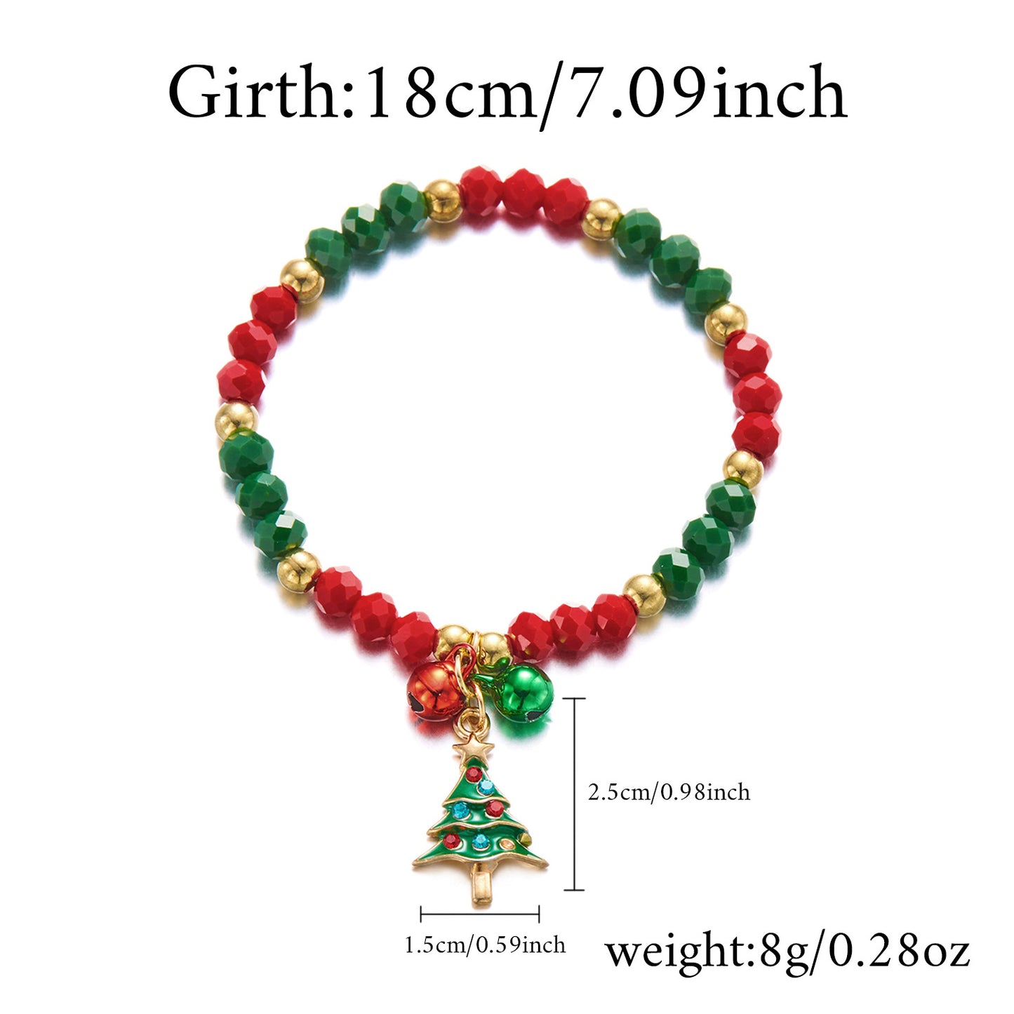 Ornament Santa Claus Tree Snowman Female Bracelets
