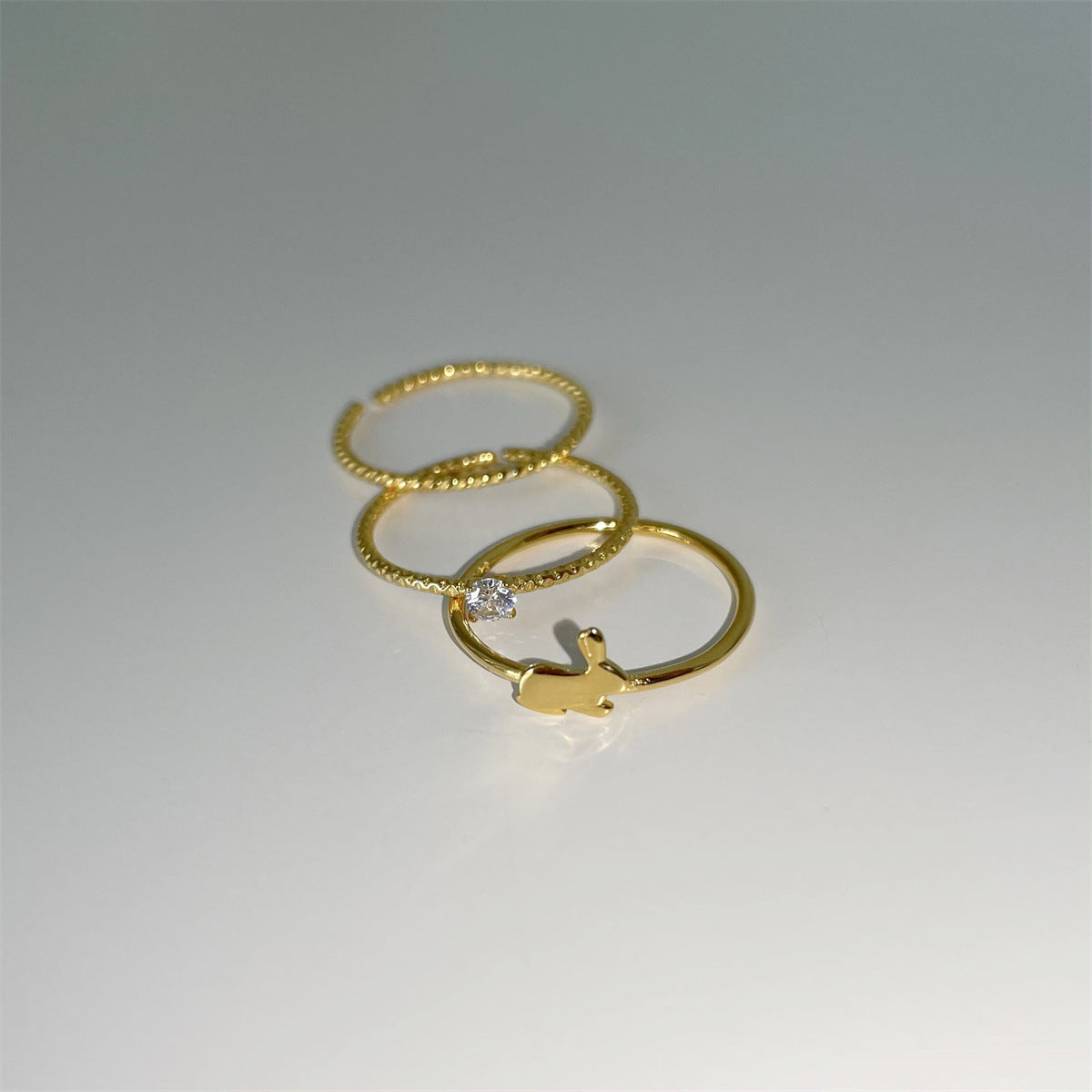Exquisite Cute Bunny Index Finger Design Rings